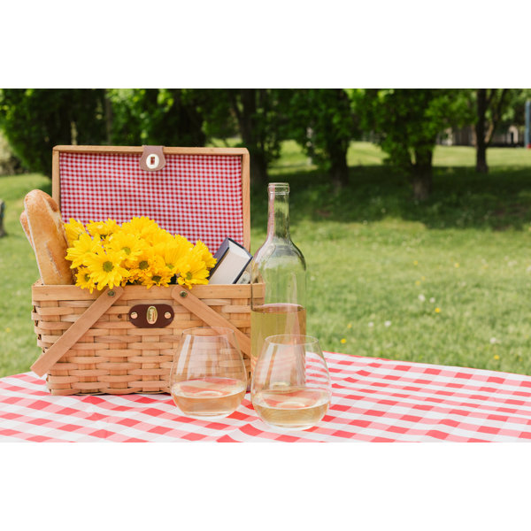 August Grove® Picnic Basket & Reviews Wayfair